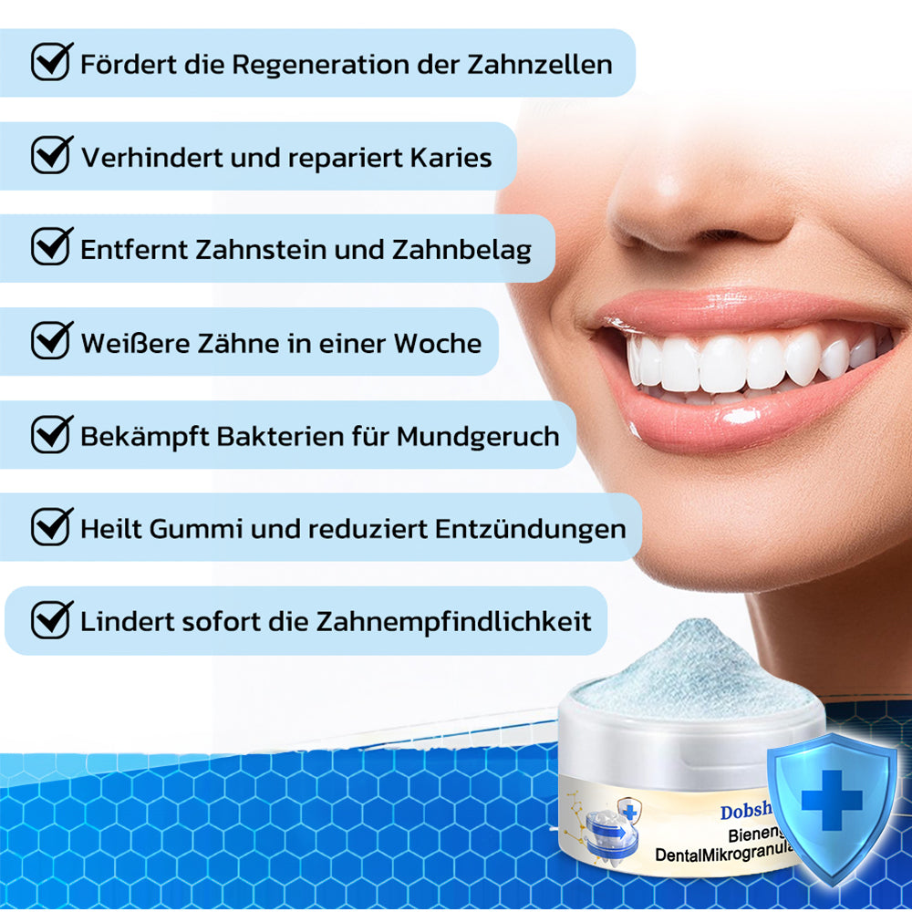 Dobshow® Bienengift DentalMikrogranulat (🇩🇪 🦷 Zugelassen)