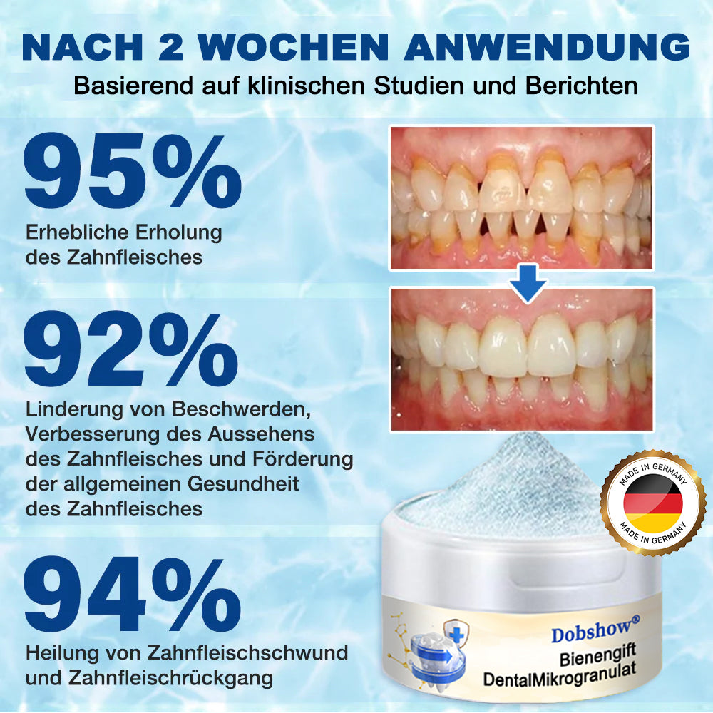 Dobshow® Bienengift DentalMikrogranulat (🇩🇪 🦷 Zugelassen)