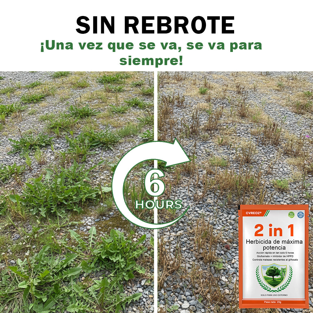 Tienda oficial | Edición limitada | Herbicida Cvreoz® 2 en 1 de máxima potencia