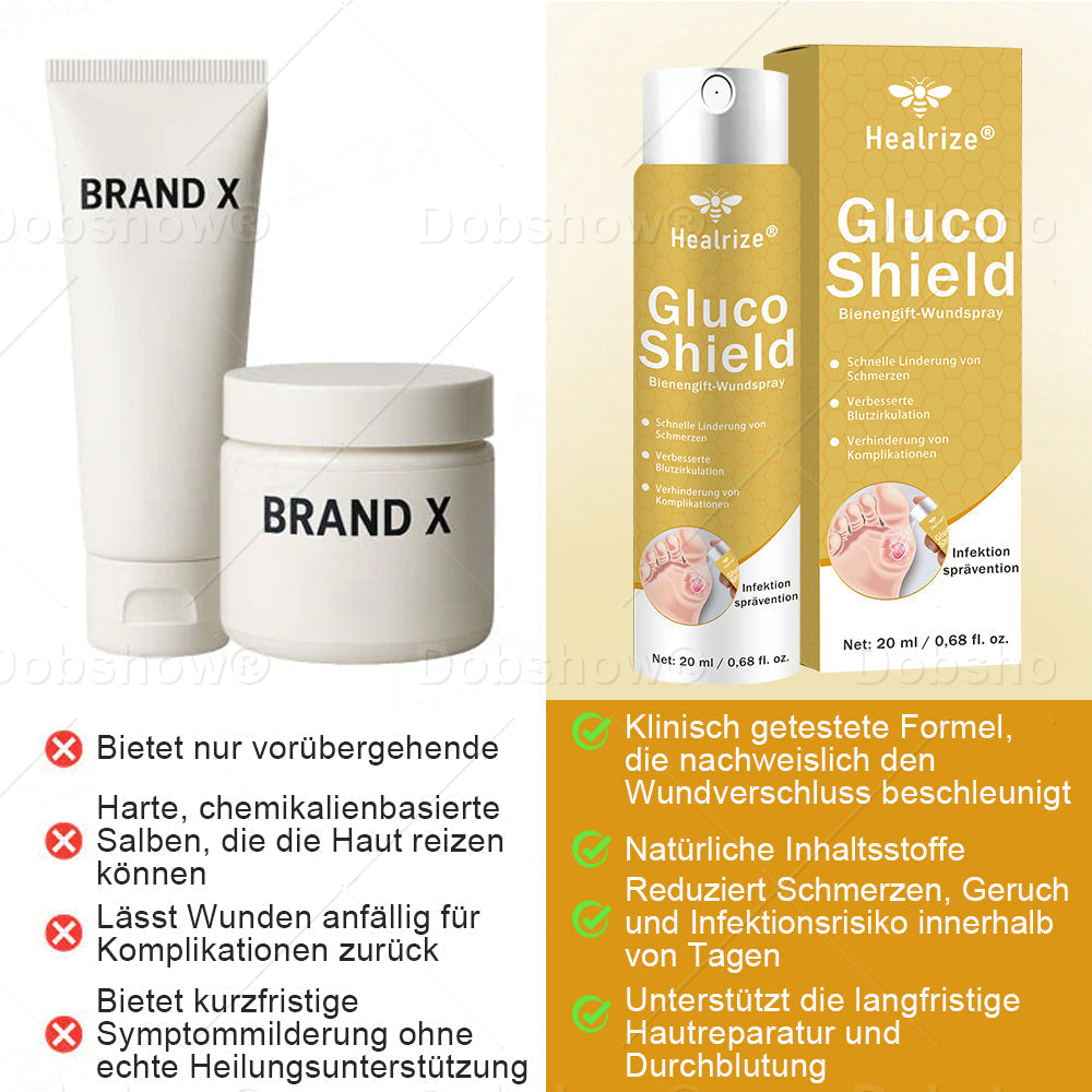 🐝DE 𝐎𝐟𝐟𝐢𝐜𝐢𝐚𝐥 𝐒𝐭𝐨𝐫𝐞 |Healrize® GlucoShield Bienengift-Wundspray