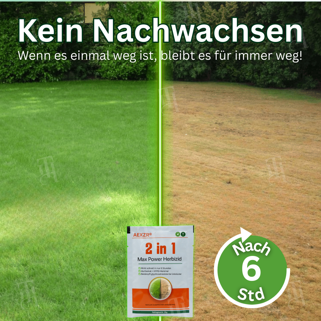 🔥NIEDRIGSTER PREIS – 50 % RABATT AEXZR® 2 in 1 Max Power Herbizid