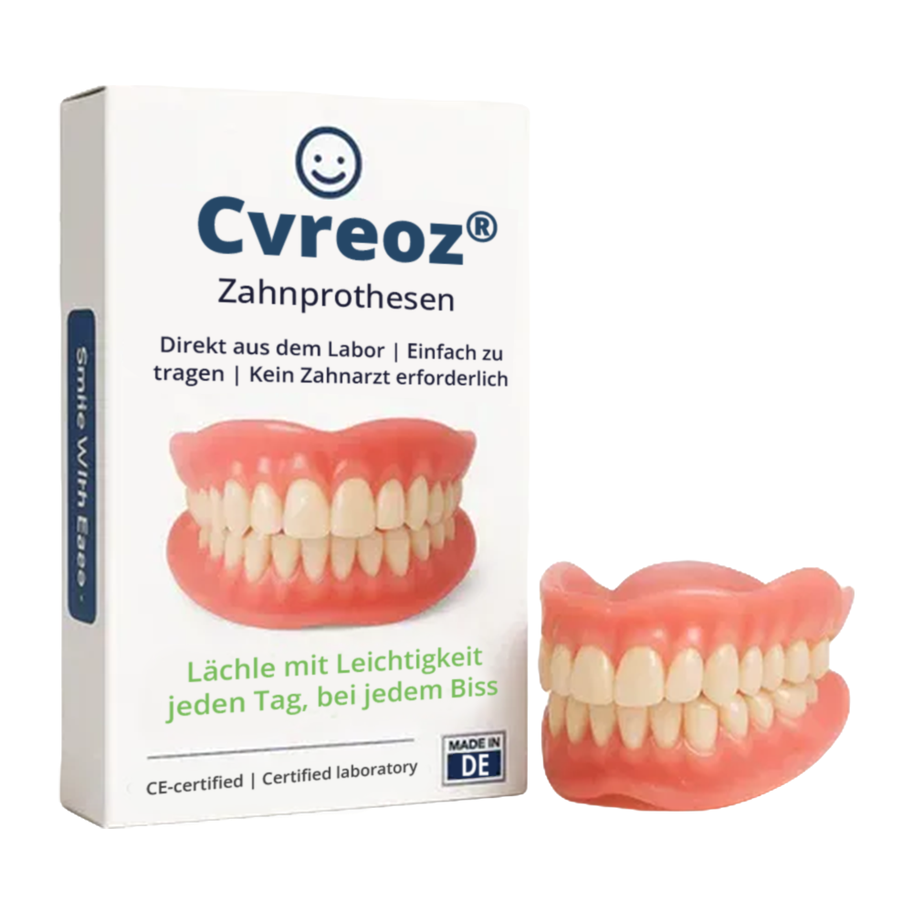 Cvreoz® Maßgeschneiderte Funktionsprothese – Perfekter Sitz in Minuten, bequem von zu Hause aus-DE