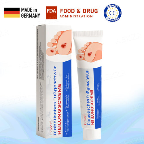 Cvreoz® Diabetisches Fußgeschwür Heilungscreme