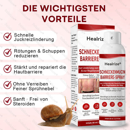 ✨Healrize® Schneckenmucin-Barriere-Spray zur Linderung von Hautschüben und zur Regeneration der Haut-𝘿𝙚𝙪𝙩𝙨𝙘𝙝𝙡𝙖𝙣𝙙𝙨 𝙉𝙧. 1 𝙨𝙥𝙧ü𝙝𝙗𝙖𝙧𝙚 𝘽𝙖𝙧𝙧𝙞𝙚𝙧𝙚-𝙋𝙛𝙡𝙚𝙜𝙚 𝙗𝙚𝙞 𝙋𝙨𝙤𝙧𝙞𝙖𝙨𝙞𝙨✨