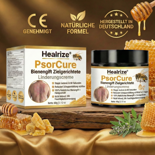 👨‍⚕️ 𝙈ä𝙧𝙯-𝘼𝙣𝙜𝙚𝙗𝙤𝙩  | Healrize® PsorCure Bienengift Zielgerichtete Linderungscreme✨