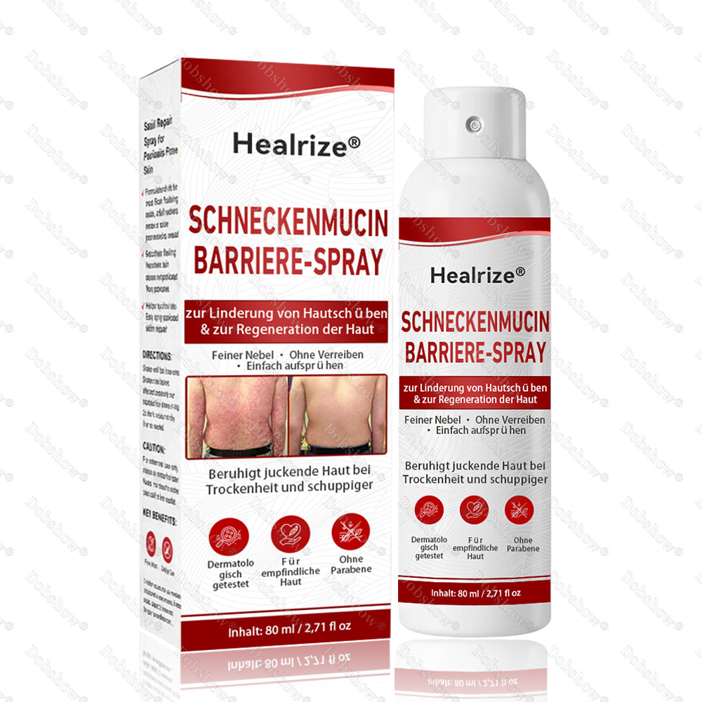 ⭐ Bestseller | Healrize® Schneckenmucin-Barriere-Spray zur Linderung von Hautschüben und zur Regeneration der Haut-𝘿𝙚𝙪𝙩𝙨𝙘𝙝𝙡𝙖𝙣𝙙𝙨 𝙉𝙧. 1 𝙨𝙥𝙧ü𝙝𝙗𝙖𝙧𝙚 𝘽𝙖𝙧𝙧𝙞𝙚𝙧𝙚-𝙋𝙛𝙡𝙚𝙜𝙚 𝙗𝙚𝙞 𝙋𝙨𝙤𝙧𝙞𝙖𝙨𝙞𝙨✨