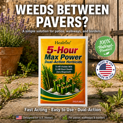 🔥Healrize® 5-Hour Max Power Dual-Action Herbicide| Fast-Acting Granules for Stubborn Weeds & Brush