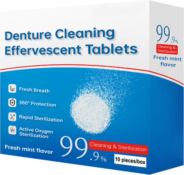 Dobshow® Denture Cleaning Effervescent Tablets🦷