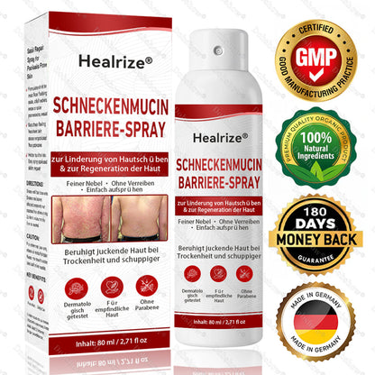 ⭐ Bestseller | Healrize® Schneckenmucin-Barriere-Spray zur Linderung von Hautschüben und zur Regeneration der Haut-𝘿𝙚𝙪𝙩𝙨𝙘𝙝𝙡𝙖𝙣𝙙𝙨 𝙉𝙧. 1 𝙨𝙥𝙧ü𝙝𝙗𝙖𝙧𝙚 𝘽𝙖𝙧𝙧𝙞𝙚𝙧𝙚-𝙋𝙛𝙡𝙚𝙜𝙚 𝙗𝙚𝙞 𝙋𝙨𝙤𝙧𝙞𝙖𝙨𝙞𝙨✨