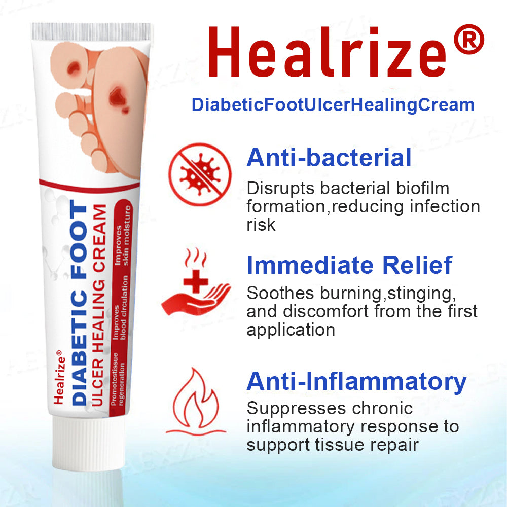 Healrize® Heilcreme für diabetische Fußgeschwüre