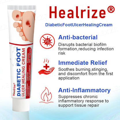Healrize® Heilcreme für diabetische Fußgeschwüre