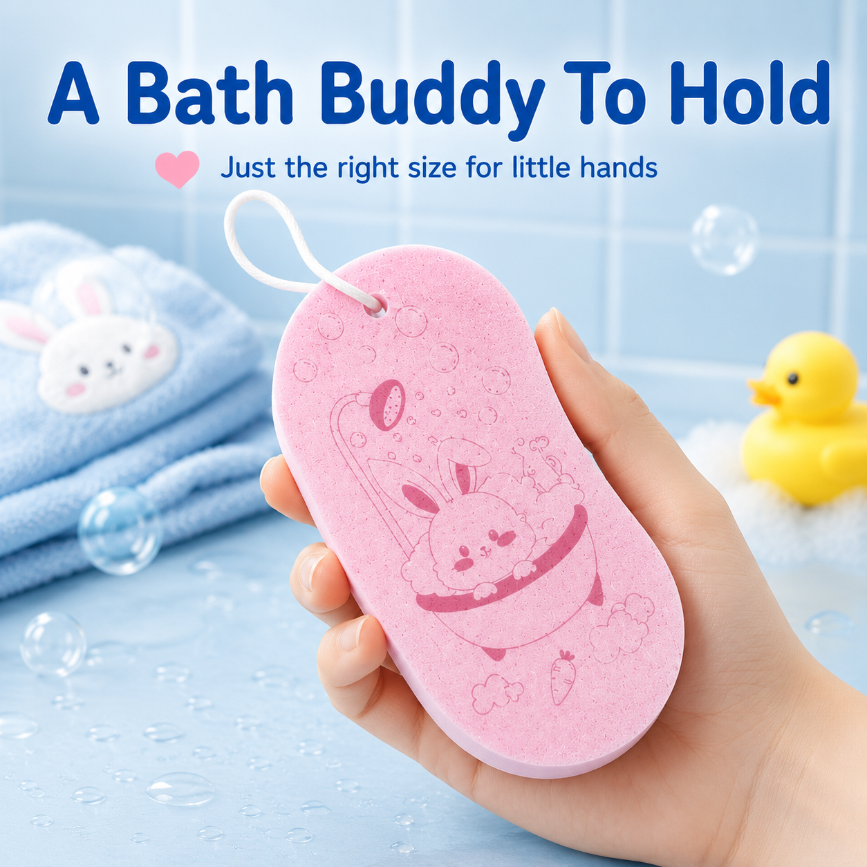MCOIKY® Kids Bath Scrub Buddy