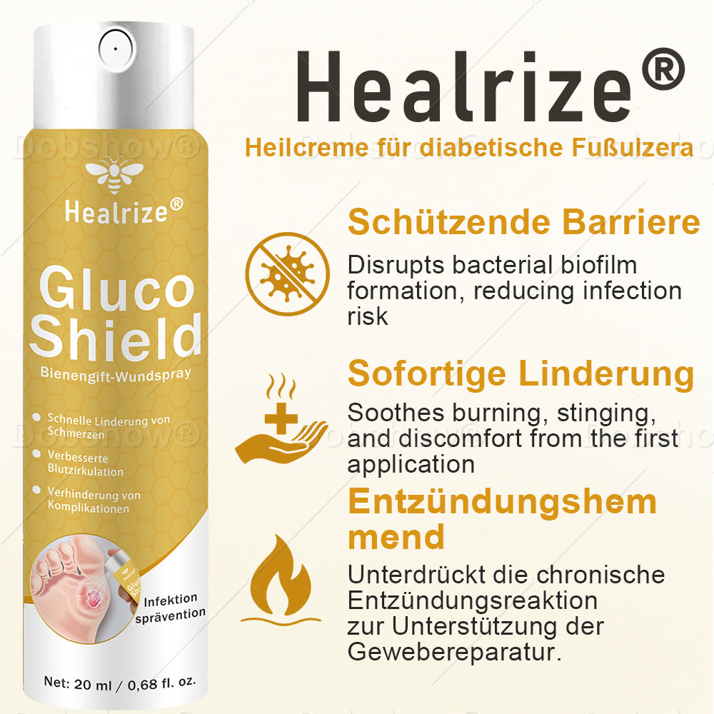 🐝DE 𝐎𝐟𝐟𝐢𝐜𝐢𝐚𝐥  𝐒𝐭𝐨𝐫𝐞 |Healrize® GlucoShield Bienengift-Wundspray