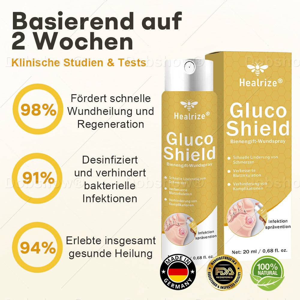 🐝DE 𝐎𝐟𝐟𝐢𝐜𝐢𝐚𝐥  𝐒𝐭𝐨𝐫𝐞 |Healrize® GlucoShield Bienengift-Wundspray