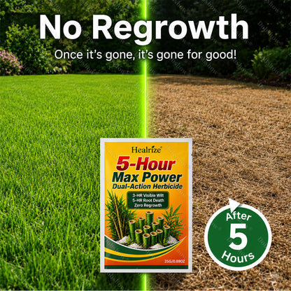 🔥Healrize® 5-Hour Max Power Dual-Action Herbicide| Fast-Acting Granules for Stubborn Weeds & Brush