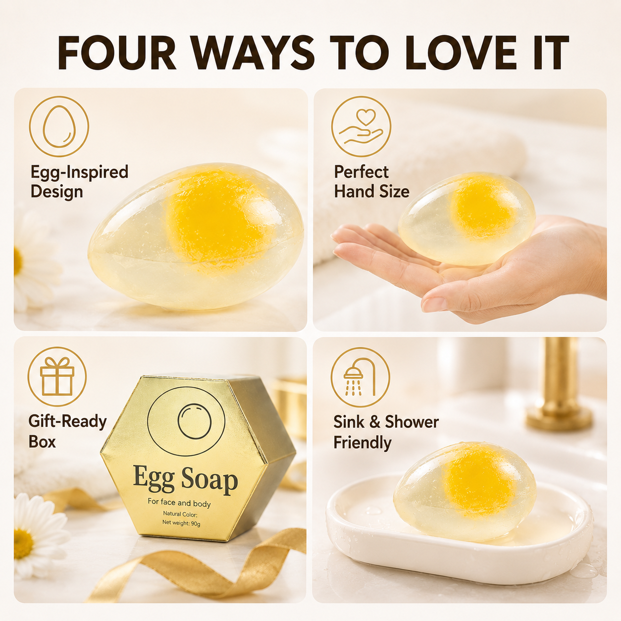 MCOIKY® Egg-Shaped Aroma Bath