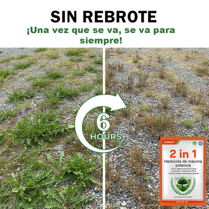 Tienda oficial | Edición limitada | Herbicida Cvreoz® 2 en 1 de máxima potencia