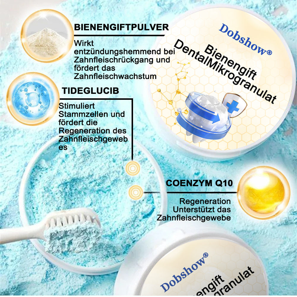 Dobshow® Bienengift DentalMikrogranulat  (🇩🇪 🦷 Zugelassen)