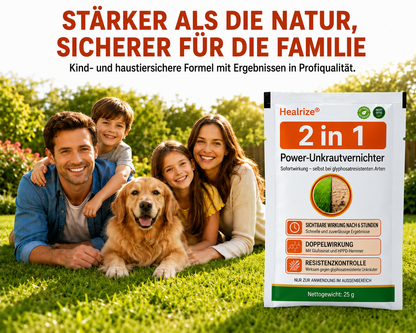 ✨DE 𝐎𝐟𝐟𝐢𝐜𝐢𝐚𝐥  𝐒𝐭𝐨𝐫𝐞 |Healrize® 2-in-1 Power-Unkrautvernichter: Sofortwirkung – selbst bei glyphosatresistenten Arten