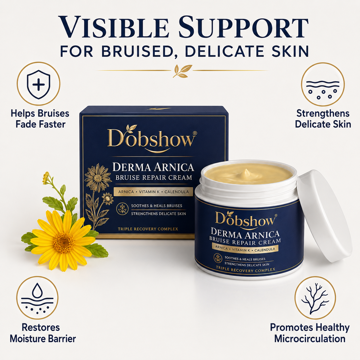 ✨ 71K+ Sold❤️  |Dobshow® Derma Arnica Bruise Repair Cream