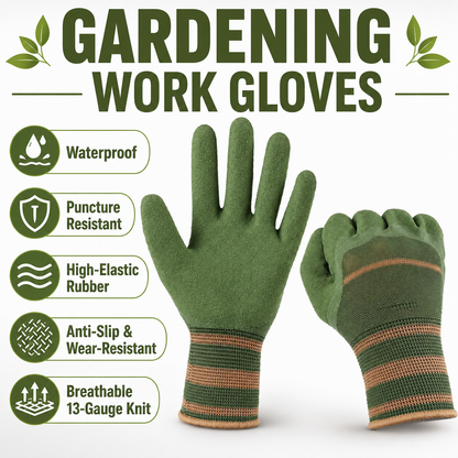 💥Sfrcord® 𝐇𝐞𝐚𝐯𝐲-𝐃𝐮𝐭𝐲 𝐖𝐚𝐭𝐞𝐫𝐩𝐫𝐨𝐨𝐟 𝐆𝐚𝐫𝐝𝐞𝐧𝐢𝐧𝐠 & 𝐖𝐨𝐫𝐤 𝐆𝐥𝐨𝐯𝐞𝐬 𝐰𝐢𝐭𝐡 𝐀𝐧𝐭𝐢-𝐒𝐥𝐢𝐩 𝐑𝐮𝐛𝐛𝐞𝐫 𝐆𝐫𝐢𝐩