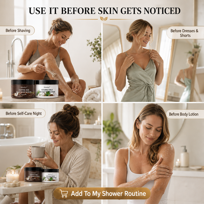 Dobshow® Sea Salt Body Scrub Duo