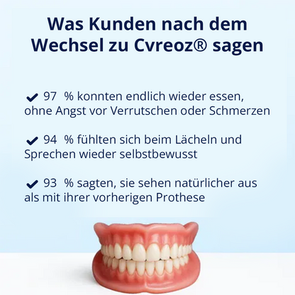 Cvreoz® Maßgeschneiderte Funktionsprothese – Perfekter Sitz in Minuten, bequem von zu Hause aus-DE