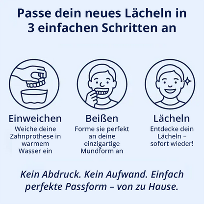 Cvreoz® Maßgeschneiderte Funktionsprothese – Perfekter Sitz in Minuten, bequem von zu Hause aus-DE